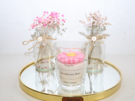 Vela Margarita 🌸
