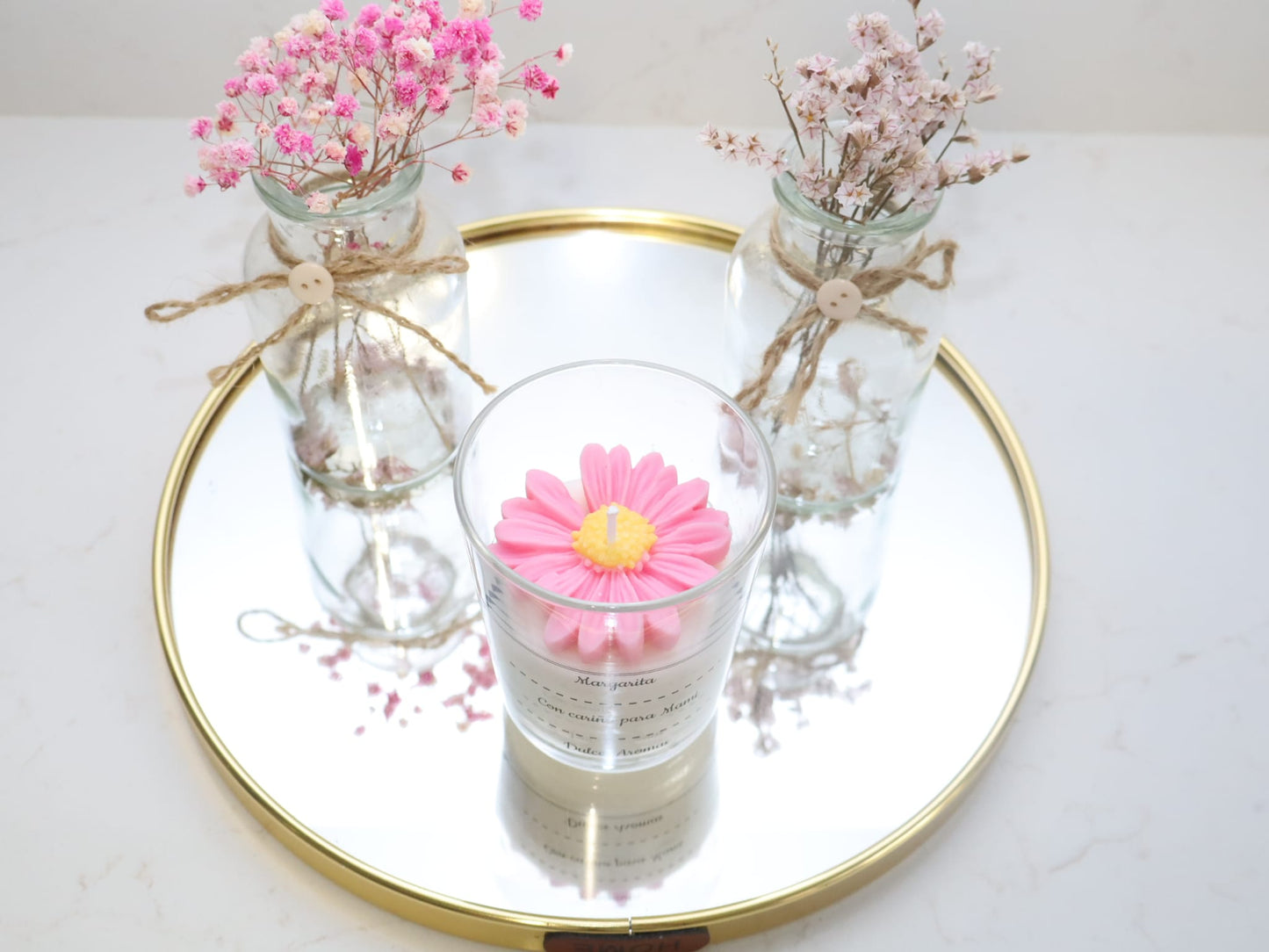 Vela Margarita 🌸